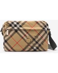 Burberry - Small Check Crossbody Bag​ - Lyst