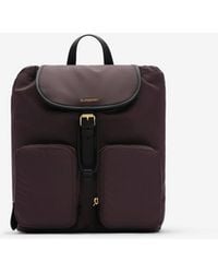 Burberry - Medium Nylon Backpack - Lyst