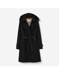 Burberry - Mid-Length Lightweight Kensington Trench Coat - Lyst