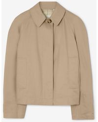 Burberry - Tropical Gabardine Tickhill Jacket - Lyst