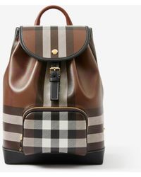 Burberry - Rucksack in Check - Lyst