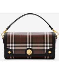 Burberry - Top Handle Note Bag - Lyst