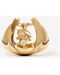 Burberry - Horseshoe Ring - Lyst