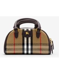 Burberry - Highlands Checked Tote Bag - Lyst