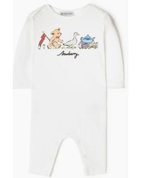 Burberry - Childrens Thomas Bear & Friends Stretch Cotton Jumpsuit - Lyst