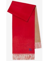 Burberry - Reversible Cashmere Scarf - Lyst