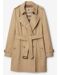 Burberry - Short Chelsea Heritage Trench Coat - Lyst