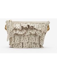 Burberry - Mini Ruffle Bag - Lyst