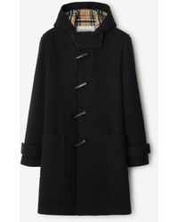 Burberry - Wool Duffle Coat - Lyst