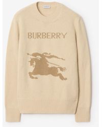 Burberry - Ekd Wool Cashmere Sweater - Lyst