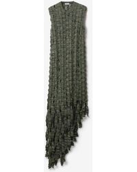 Burberry - Crochet Silk Blend Dress - Lyst