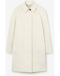 Burberry - Mid-Length Tropical Gabardine Tickhill Car Coat - Lyst