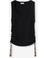 Burberry - Ruched Top - Lyst