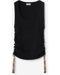 Burberry - Ruched Top - Lyst