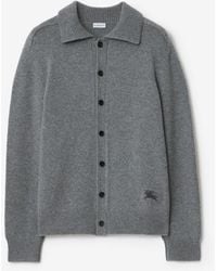 Burberry - Cashmere Cardigan - Lyst