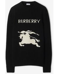 Burberry - Knight Wool Cashmere Sweater - Lyst