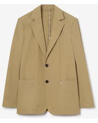 Burberry - Technical Cotton Tailored Jacket - Lyst