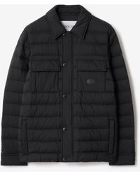 Burberry - Nylon Padded Overshirt - Lyst
