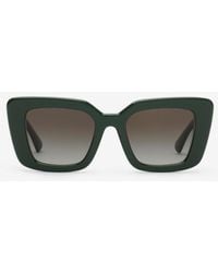 Burberry - Ekd Cat-Eye Sunglasses - Lyst