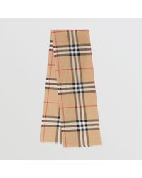 Écharpes et foulards Burberry femme à partir de 190 € | Lyst