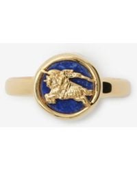 Burberry - Knight Coin Ring - Lyst