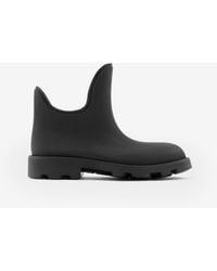 Burberry - Ray Rubber Ankle Boots - Lyst
