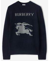 Burberry - Knight Wool Cashmere Sweater - Lyst