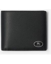 Burberry - Knight Stamp Bifold Coin Wallet - Lyst