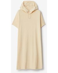 Burberry - Cotton Towelling Dress - Lyst