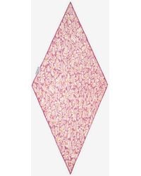 Burberry - Daisy Silk Scarf - Lyst
