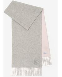 Burberry - Knight Cashmere Scarf - Lyst