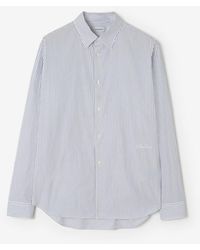 Burberry - Relaxed Fit Striped Cotton Shirt - Lyst