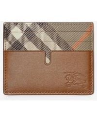 Burberry - Tall Pop Check Card Case​ - Lyst