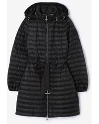 Burberry - Nylon Amberley Puffer Coat - Lyst