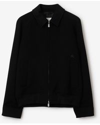 Burberry - Cashmere Harrington Jacket - Lyst