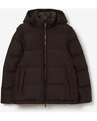 Burberry - Detachable Sleeve Bideford Puffer Jacket - Lyst