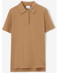 Burberry - Check EKD Cotton Piqué Polo Shirt