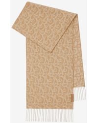 Burberry - B Charm Cashmere Scarf - Lyst