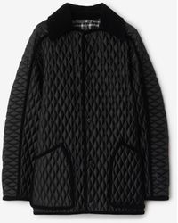 Burberry - Quilted Nylon Floriston Jacket - Lyst