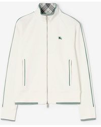 Burberry - Nylon Cotton Tennis Jacket - Lyst