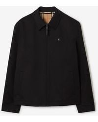Burberry - Cotton Bloomsbury Harrington Jacket - Lyst