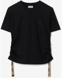 Burberry - Festival Cotton T-Shirt - Lyst