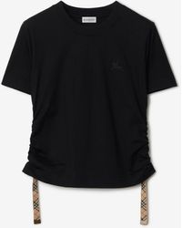Burberry - Festival Cotton T-Shirt - Lyst