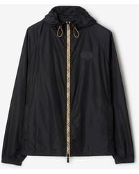 Burberry - Nylon Clapton Hooded Jacket - Lyst