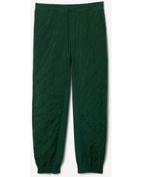 Burberry - Quilted Nylon Jogging Pants - Lyst