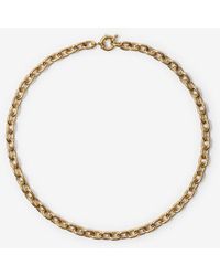 Burberry - Charm Chain Necklace - Lyst