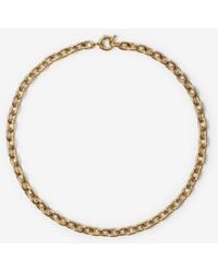 Burberry - Charm Chain Necklace - Lyst