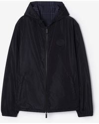 Burberry - Reversible Check Newport Hooded Jacket - Lyst