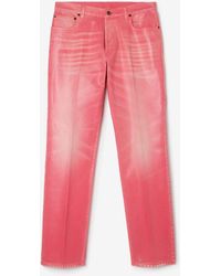 Burberry - Slim Coated Jeans - Lyst