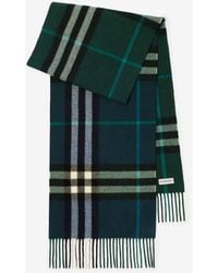 Burberry - Gradient Check Cashmere Scarf - Lyst